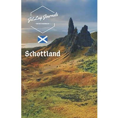 Abbildung von JetLagJournals Reisetagebuch Schottland: Erinnerungsbuch zum Ausfüllen Selberschreiben für die Schottland Reise