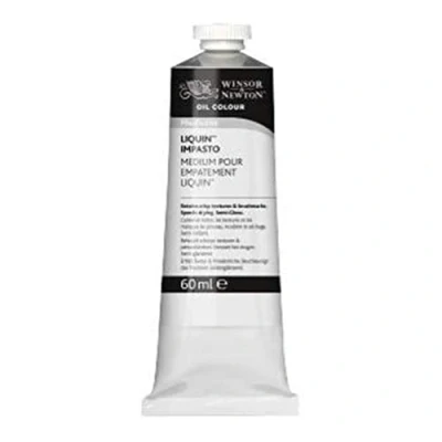 Abbildung von Winsor &amp; Newton 3019753 Ölmalmittel, Liquin Impasto 60 ml Tube, schnelltrocknendes Impastomedium mit fester Konsistenz und geringem Pinselabdruck