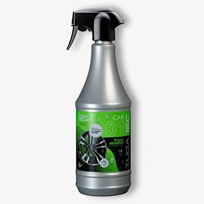 Abbildung von Tuga Tec® 01 Felgenreiniger 1000 ml Professionelle Schmutzentfernung für Alu , Chrom und Stahlfelgen Felgen Reinigung mit Wirkindikator Vom Hersteller des Teufel Spezial Made in Germany