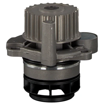 Abbildung von FEBI BILSTEIN 30618 Wasserpumpe 23 Aluguss mit Dichtring Kunststoff VOLKSWAGEN: Eos, Golf 6, 5, AUDI: A3 Sportback, TT Coupe, A4 B7 Avant
