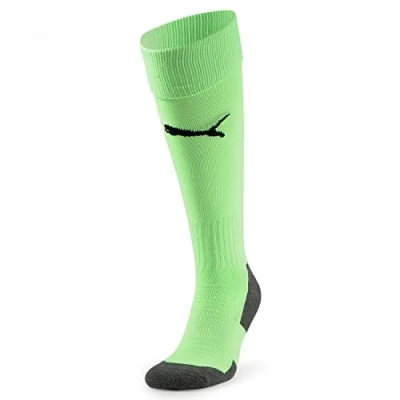 Abbildung von PUMA Herren Team Liga Socken Core Fußballsocken, Fizzy Lime Black, 3