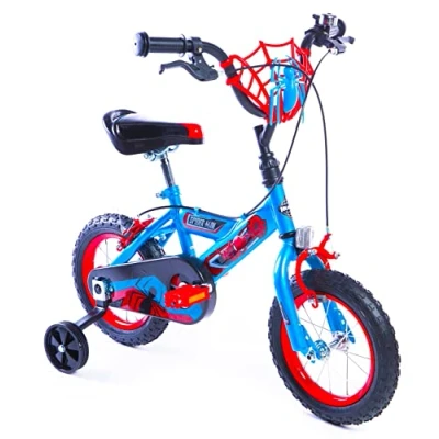 Abbildung von Huffy Jungen Marvel Spiderman 16 Zoll Fahrrad Spider Man Bike, Blau