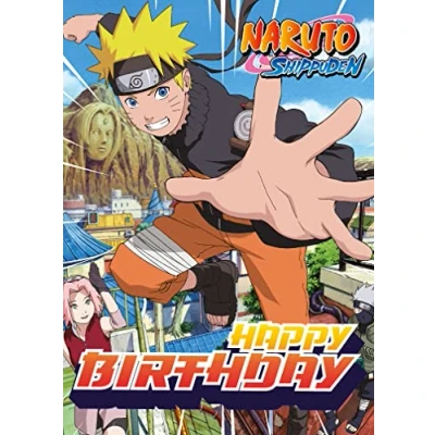 Abbildung von Danilo Promotions Limited Offizielle Naruto Grußkarte, mehrfarbig, 17,8 x 12,7 cm