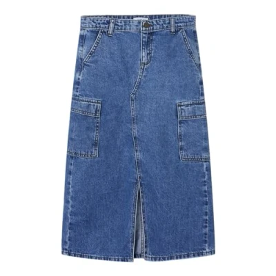 Abbildung von Name it Jeansrock für Kinder, Größe: 134, Medium blue denim