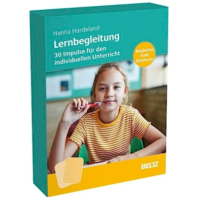 Abbildung von Lernbegleitung: 30 Impulse für den individuellen Unterricht. Begleiten statt Belehren. Karten mit 16 seitigem Booklet