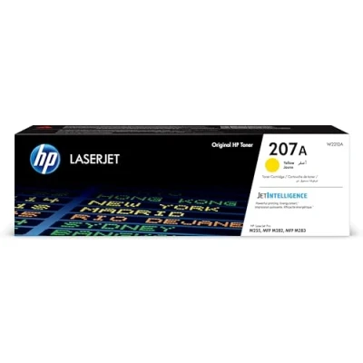 Abbildung von HP 207A (W2212A) Gelb Original Toner für Color LaserJet Pro M283 / M282 M255