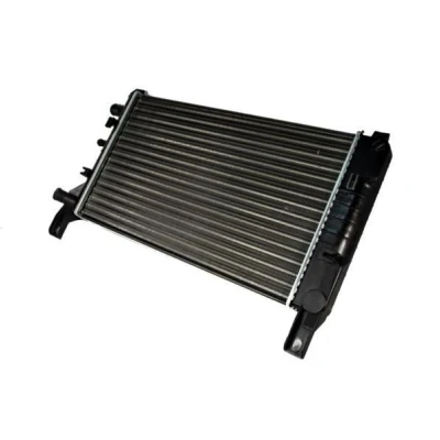 Abbildung von THERMOTEC D7G003TT Kühler, Motorkühlung Aluminium, Kunststoff für Fahrzeuge ohne Klimaanlage 304 500 34 Schaltgetriebe Kühlrippen mechanisch gefügt