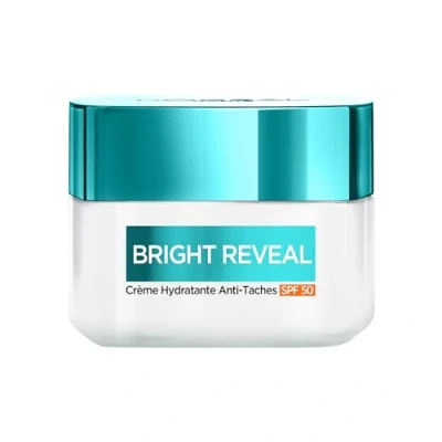 Abbildung von L&#039;Oréal Paris Feuchtigkeitscreme gegen Flecken SPF50 angereichert mit Niacinamid glättet &amp; reduziert für alle Hauttypen Bright Reveal 50 ml