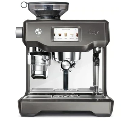 Abbildung von Sage The Oracle Touch Kaffeevollautomat mit automatischem Milchaufschäumer Schwarzer Edelstahl