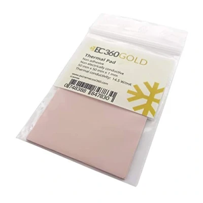 Abbildung von EC360® Gold 14,5W/mK Wärmeleitpad (50 x 50 1,0 mm)