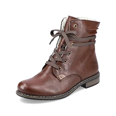 Abbildung von Rieker Damen 71229 Mode Stiefel, braun, 39 EU