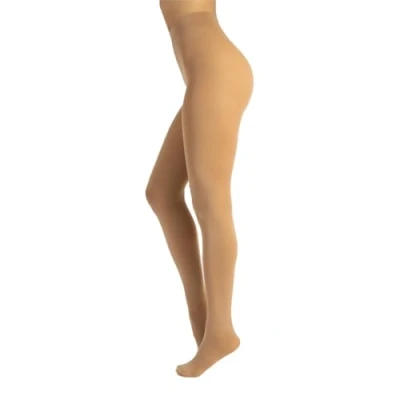 Abbildung von CALZITALY Blickdichte Weiche Strumpfhosen aus Mikrofaser Bunte Strumpfhose Damen S, M, L, XL, XXL, 3XL 4XL 80 DEN Made in Italy (M, Skin)