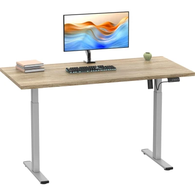 Abbildung von Schreibtisch höhenverstellbar Lona 110x80