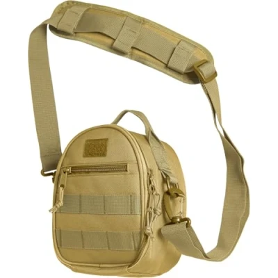 Abbildung von ACE Schakal Gehörschützer Tasche Tragetasche kompatibel mit Kapsel Gehörschutz von Sordin, Howard Leight UVM. Beige