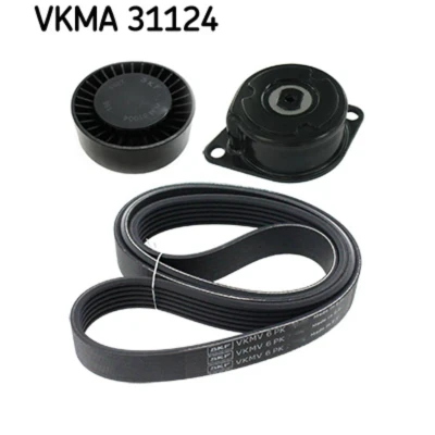 Abbildung von SKF VKMA 31124 Keilrippenriemensatz VOLKSWAGEN: TRANSPORTER 4 Bus, SEAT: Córdoba I Saloon