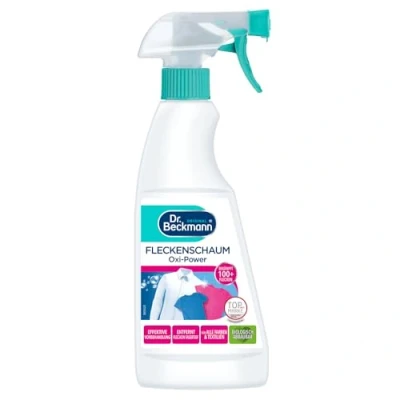 Abbildung von Dr. Beckmann Fleckenschaum Oxi Power Fleckentferner Vorwasch Spray für alle Textilien &amp; Farben 500ml