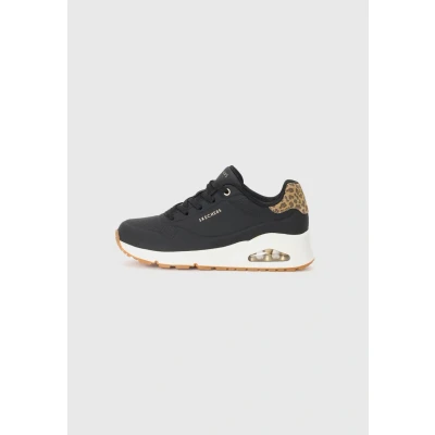 Abbildung von Skechers UNO Sneaker low, Damen, Größe: 38.5, Black/leopard Schuhe