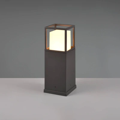 Abbildung von Trio Leuchten LED Außen Wegeleuchte Witham 577860142, Metall Anthrazit, Kunststoff weiß, inkl. 14.5 Watt LED, Lichtfarbe einstellbar