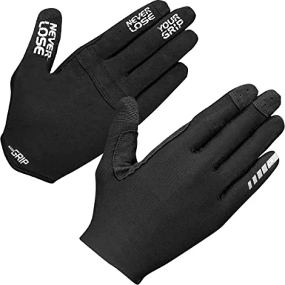 Abbildung von GripGrab Aerolite InsideGrip Langfinger Profi MTB Race Handschuhe Ungepolsterte rutschfeste Sommer Radsporthandschuhe