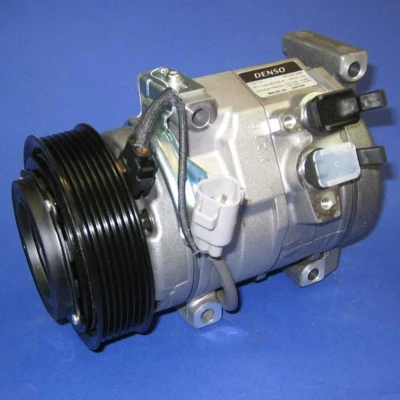 Abbildung von DENSO DCP50081 Kompressor 10S17C 12 PAG 46 R 134a mit Magnetkupplung