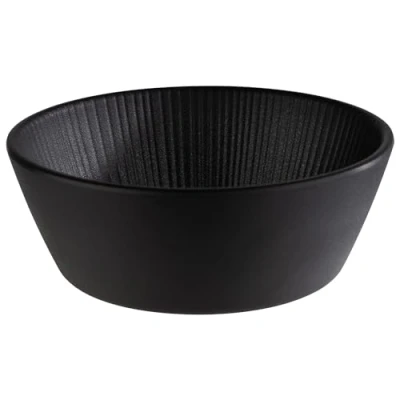 Abbildung von APS 85272 Schale NERO in schwarz, Ø 15,5 cm, Höhe 5,5 0,45 Liter