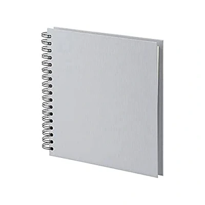 Abbildung von Rössler Papier 1329452176 S.O.H.O. Wire O Fotoalbum 230 x mm, 60 offwhite Seiten, Stone, 1 Stück
