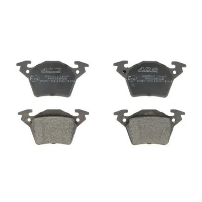 Abbildung von KRAFT 6011098 Bremsbelagsatz Hinterachse MERCEDES BENZ: V Class, Vito Minibus, Van