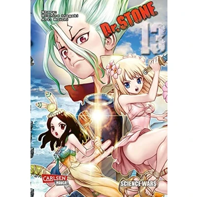 Abbildung von Dr. Stone 13: Verrückte Abenteuer, Action und Wissenschaft!