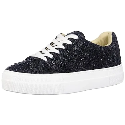 Abbildung von Betsey Johnson Damen Sidny Sneaker, schwarz, 38 EU