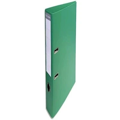 Abbildung von Exacompta 53743E 10er Pack Premium PVC Ordner Prem&#039;Touch. 7 cm breit DIN A4 Ringordner Aktenordner Briefordner Büroordner Plastikordner Schlitzordner grün