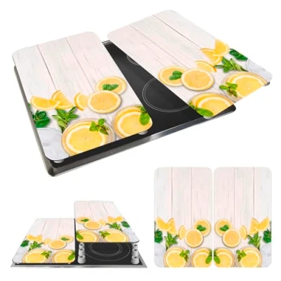 Abbildung von Herdabdeckplatte Universal Zitronen 2er Set