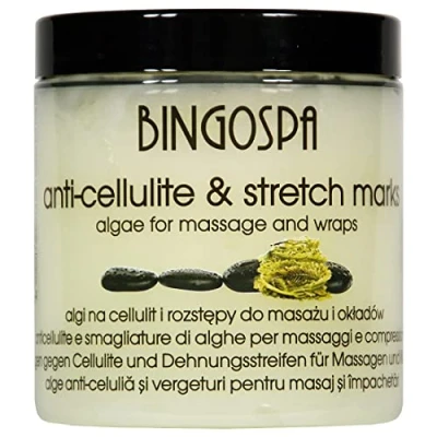 Abbildung von Algen gegen Cellulite und Dehnungsstreifen für Kompressen Massagen BINGOSPA
