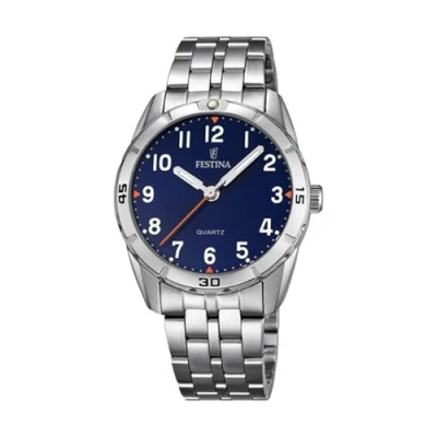 Abbildung von Festina Unisex Analog Quarz Uhr mit Edelstahl Armband F16907/2