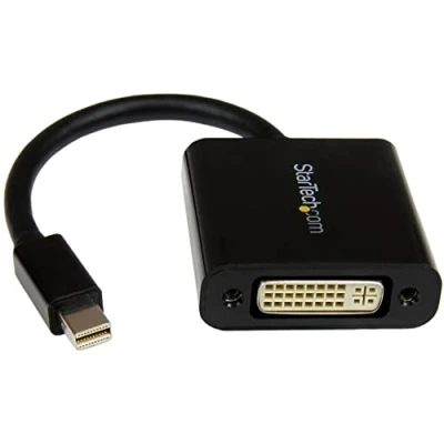 Abbildung von Startech.com Mini DisplayPort auf DVI Adapter 1920 x 1200 1080p Dongle Monitoradapter mDP Konverter (MDP2DVI3)