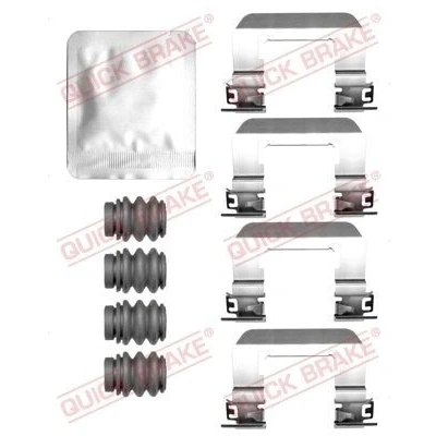 Abbildung von QUICK BRAKE 109 0149 Zubehörsatz, Scheibenbremsbelag TESLA: Model S