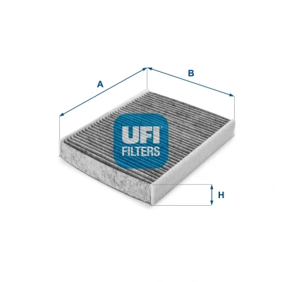 Abbildung von UFI Filters 54.115.00 Innenraumfilter