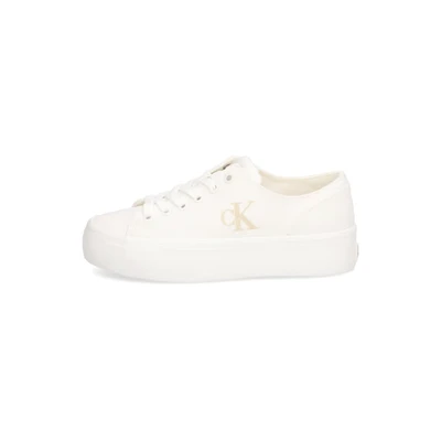 Abbildung von Calvin Klein Jeans Flatform Sneaker low, Damen, Größe: 36, Triple bright white Schuhe