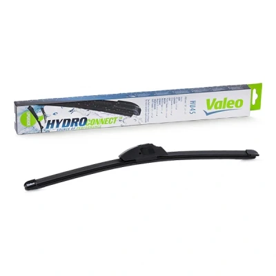 Abbildung von Scheibenwischer Valeo Hydroconnect 578572 450mm vorne Rahmenlos Hakenbefestigung FIAT: Uno Hatchback, CHEVROLET: Cruze Saloon, JEEP: Commander