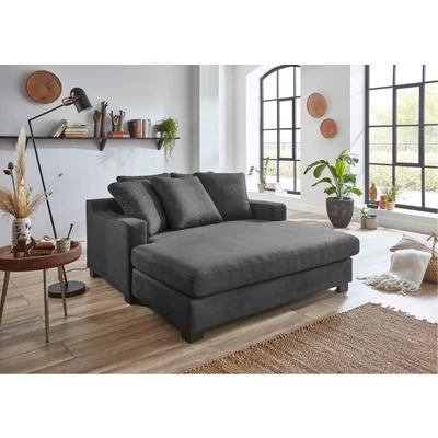 Abbildung von ATLANTIC home collection XXL Sessel »Nobel« Megasessel, Loveseat, inkl. 5 Rückenkissen, frei im Raum stellbar