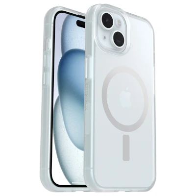 Abbildung von Apple iPhone 13 Hülle MagSafe Recycelter Kunststoff OtterBox Hard Case/Backcover Handyhülle Transparent Shockproof/Stoßfest
