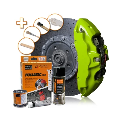 Abbildung von FOLIATEC 2177 Bremssattellack Spraydose 400, 125, 50 grün