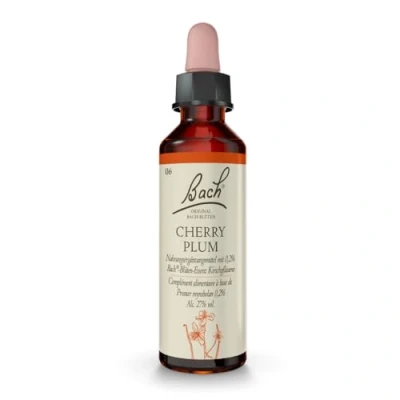 Abbildung von Bachblüten Cherry Plum Tropfen