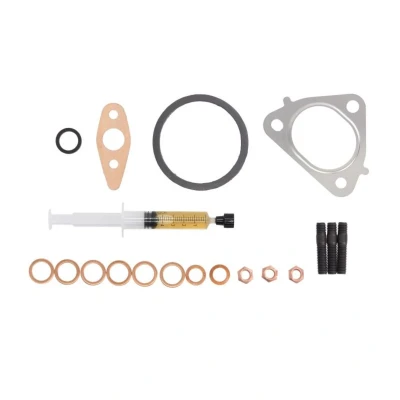 Abbildung von AJUSA JTC11792 Montagesatz, Lader with studs, syringe oil mit Dichtungen Montageanleitung VOLVO: V70 2, XC90 I, 3