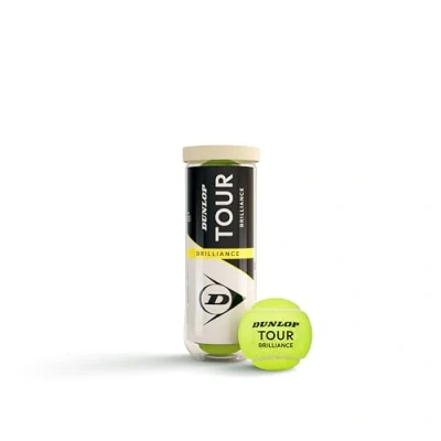 Abbildung von DUNLOP Tennisball Tour Brilliance für alle Beläge (3 Bälle)