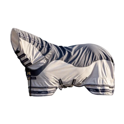 Abbildung von LeMieux Fliegendecke Arika Shower Tek Navy/Grau 135/184