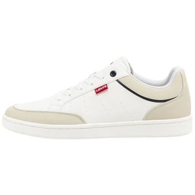 Abbildung von Levi&#039;s Billy Sneaker low, Herren, Größe: 40, Brilliant white Schuhe