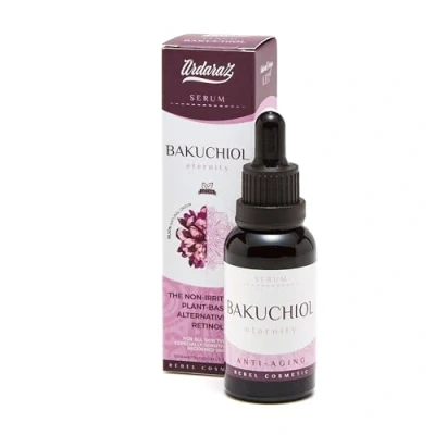 Abbildung von Ardaraz Serum Gesicht Mit Bakuchiol, dem pflanzlichen Retinol. Konzentriertes Anti Falten für Frauen, verbessert die Hauttextur. Hyaluronsäure, geeignet empfindliche Haut 30 ml