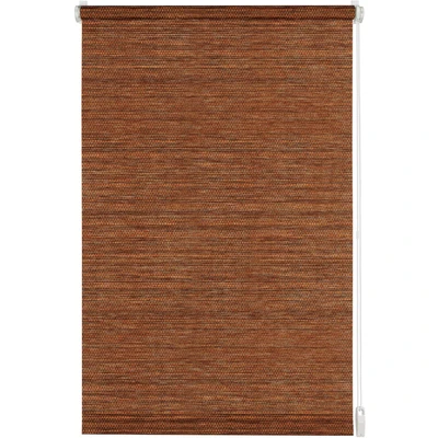 Abbildung von GARDINIA Rollo zum Klemmen oder Kleben, Tageslicht Rollo, Blickdicht, Alle Montage Teile inklusive, EASYFIX Natur, Nougat, 45 x 150 cm (BxH)