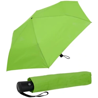 Abbildung von Doppler Zero Magic Mini Damen Taschenschirm mit Auf Zu Automatik und UV Schutz Peppy Lime