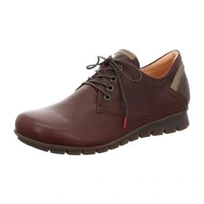 Abbildung von THINK! Damen Menscha Sneaker, Espresso/Kombi 3020, 38.5 EU Schmal